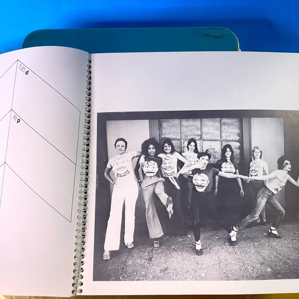 Vintage Rolling Stone Book of Days 1974 Calendar Book Unused, 8.5”x8.5”